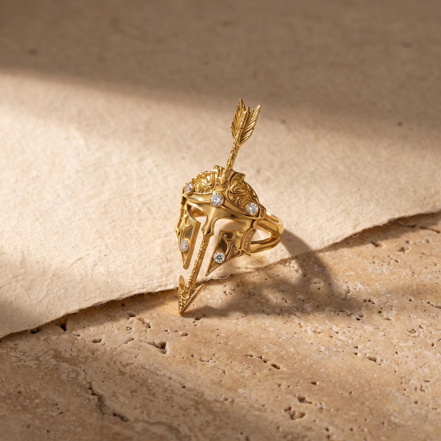 Spartan Helmet Ring