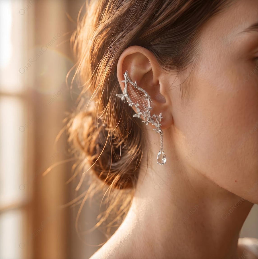 Elven Harp Ear Cuff