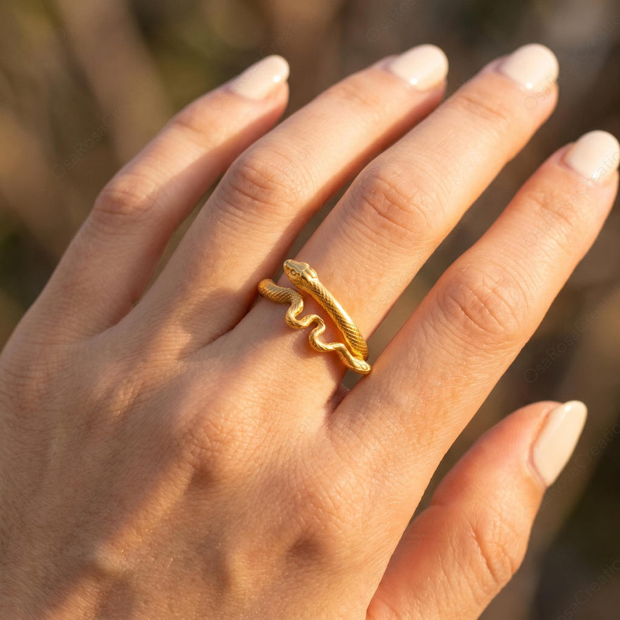 Serpent Wrap Ring