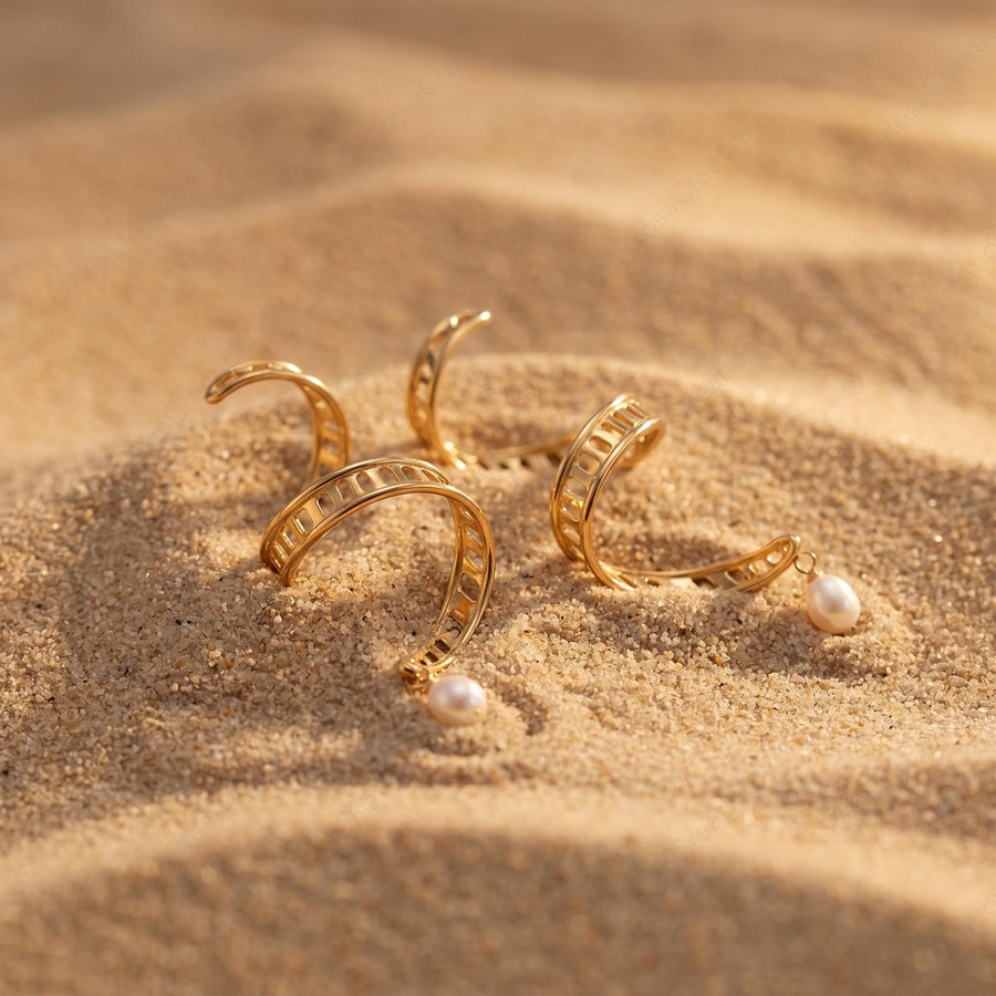 DNA Pearl Earrings