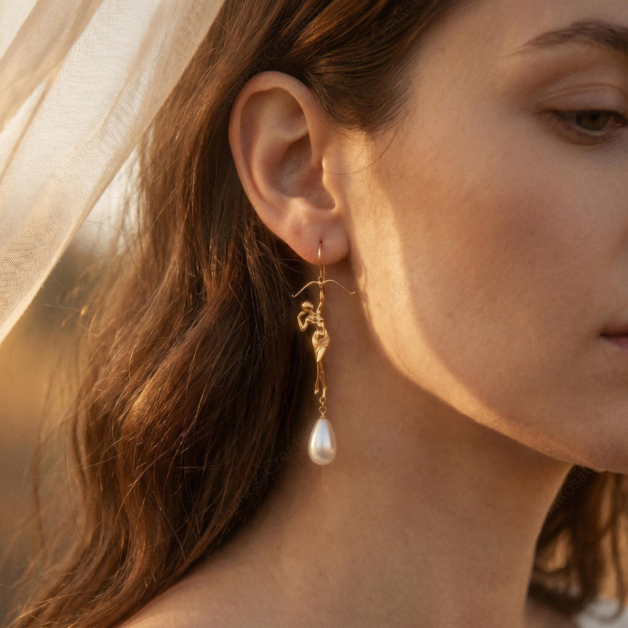 Sagittarius Archer Earrings