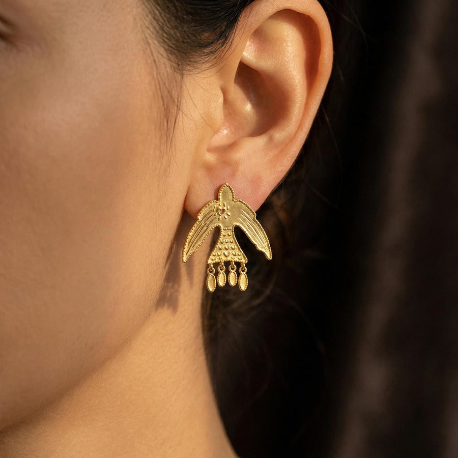 Totem Bird Studs