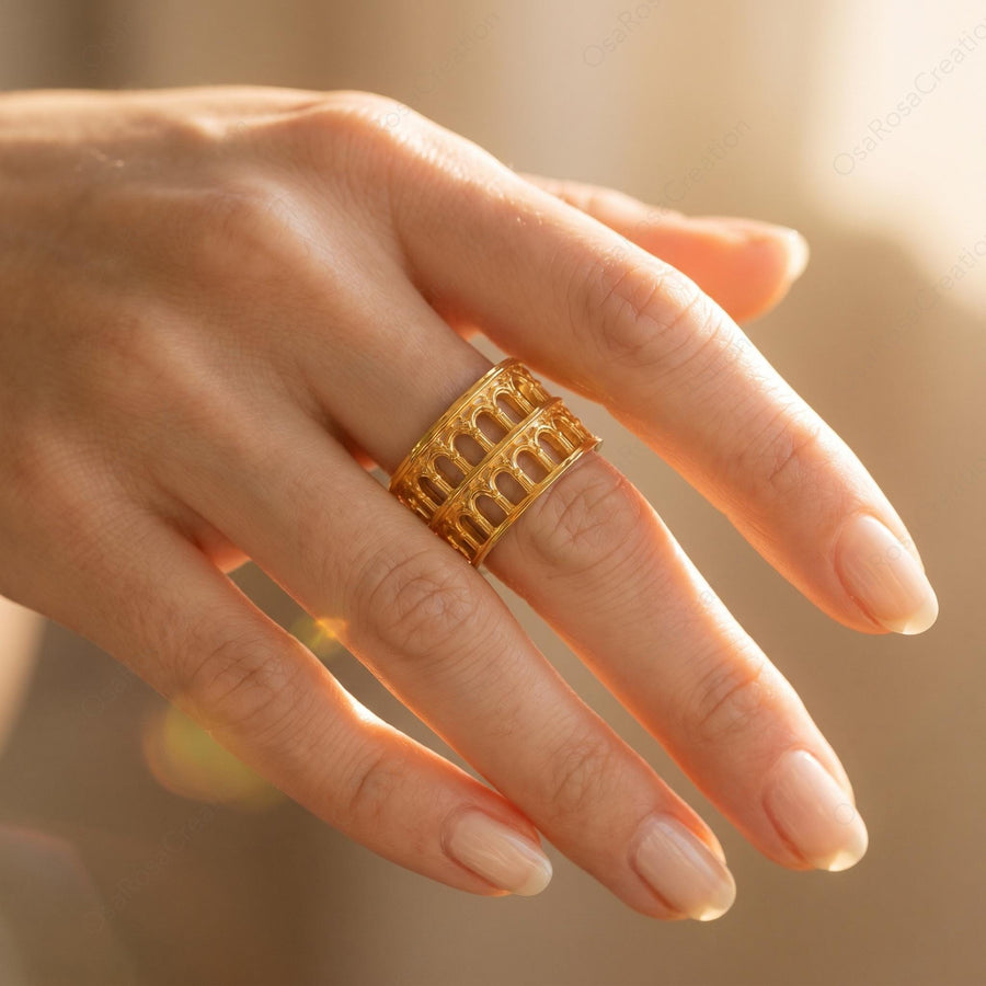 Colosseum Architecture Ring