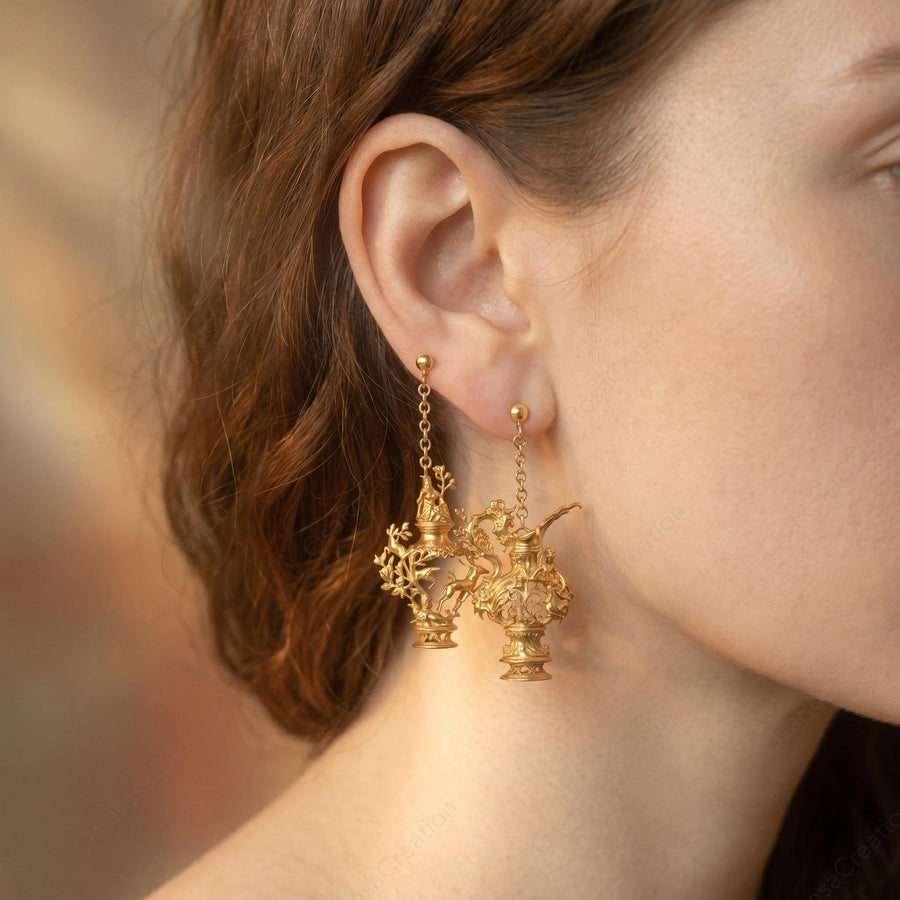 Aquarius Vessel Earrings
