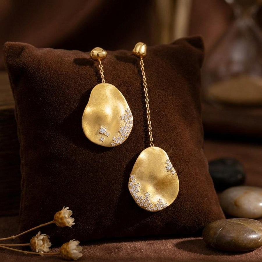 Stardust Pebble Earrings