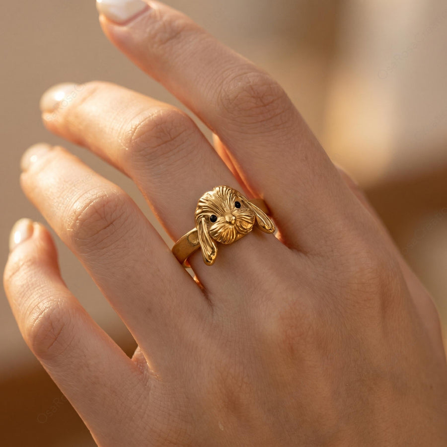 Lop Bunny Ring