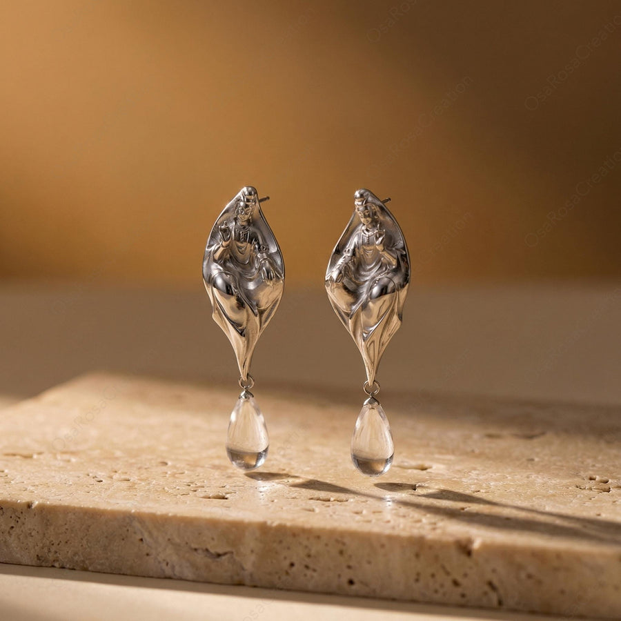 Meditative Figure Earrings