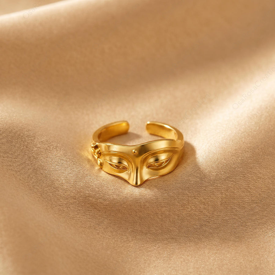 Abstract Face Ring