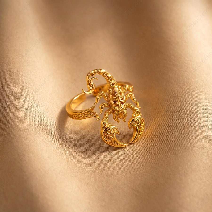 Baroque Scorpion Ring