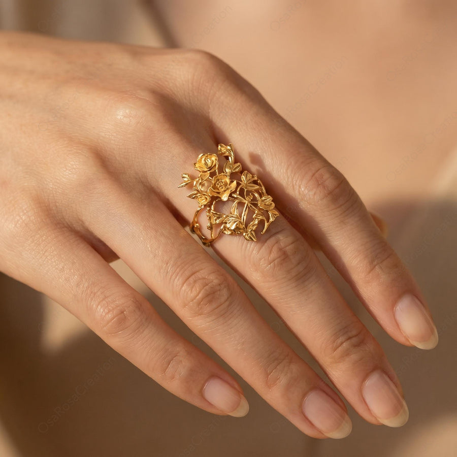 Baroque Rose Ring