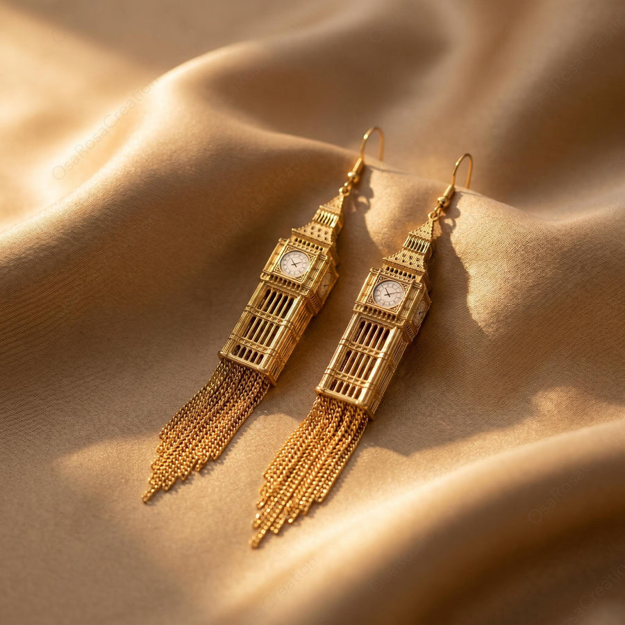 Big Ben Tassel Earrings