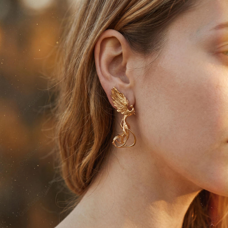 Phoenix Rebirth Earrings