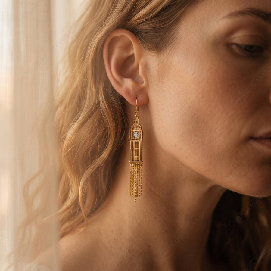 Big Ben Tassel Earrings