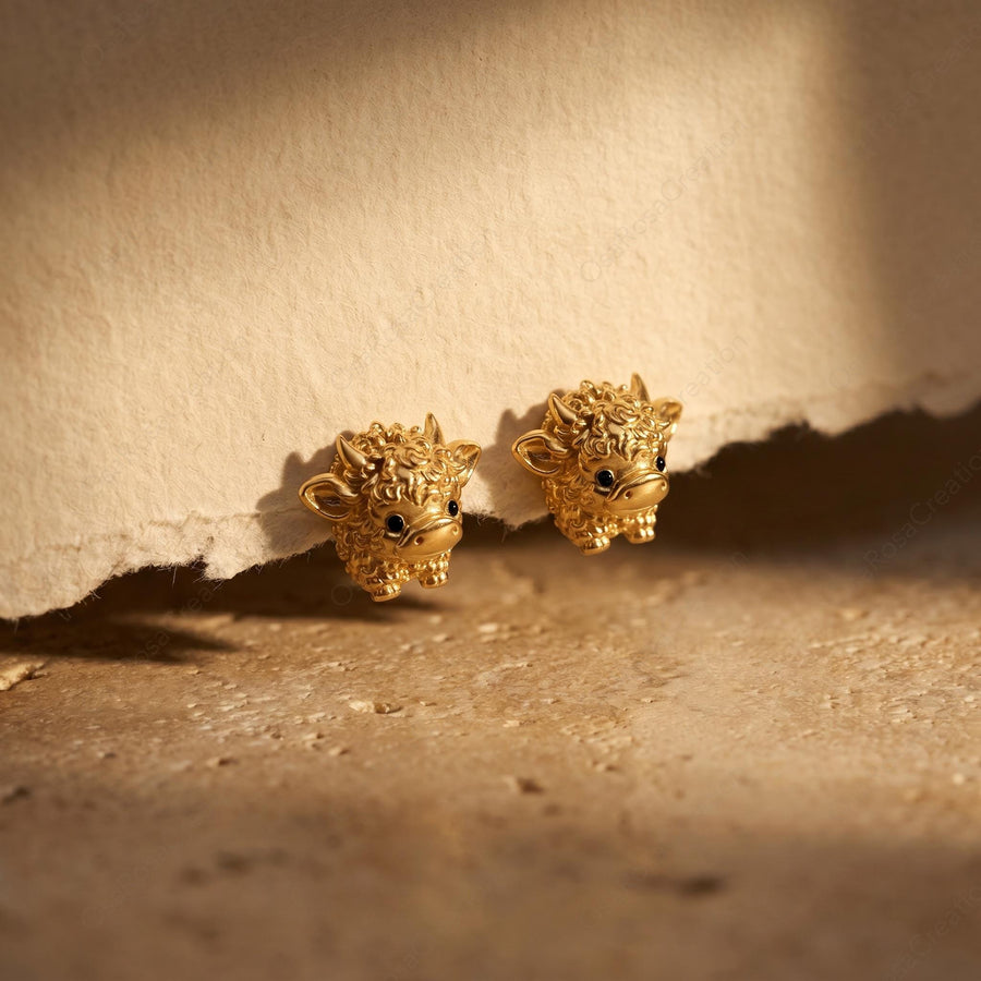 Highland Cow Studs