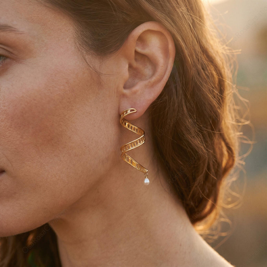 DNA Pearl Earrings