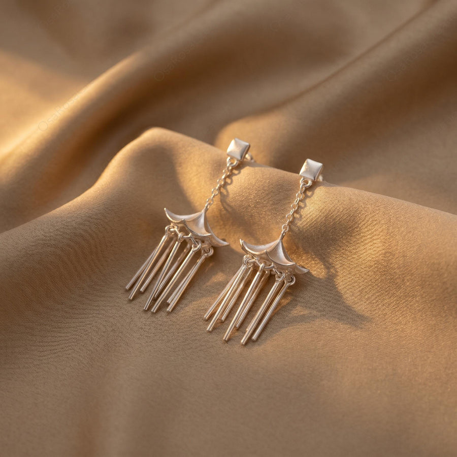 Pavilion Tassel Earrings