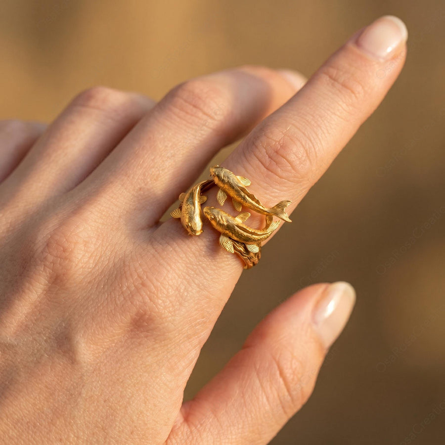 Koi Wrap Ring