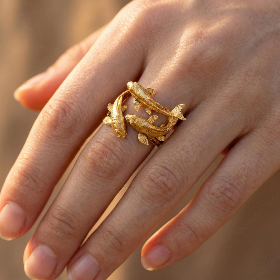 Koi Wrap Ring