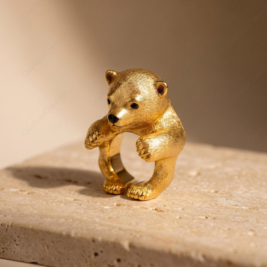 Woodland Bear Ring