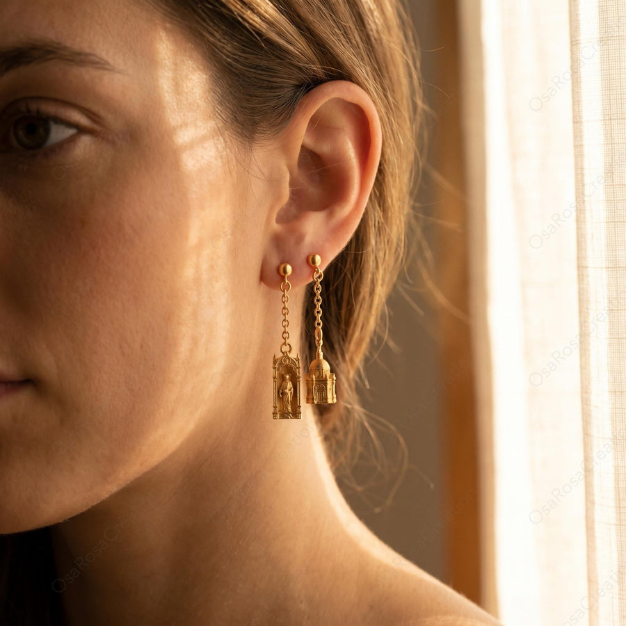 Baroque Basilica Earrings