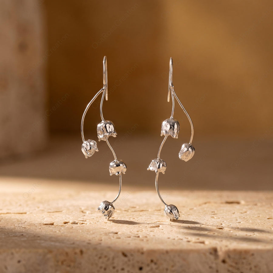 Dew Branch Drop Earrings